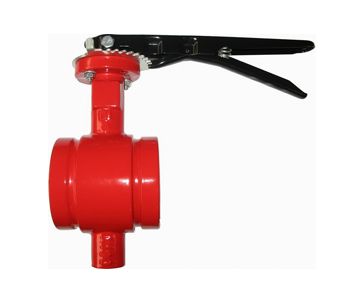 Grooved Butterfly Valve