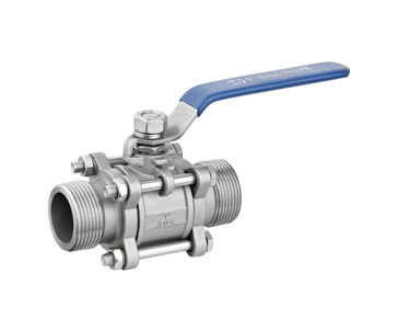 3PCS Ball Valve With NPT/BSPT Threaded (Male)