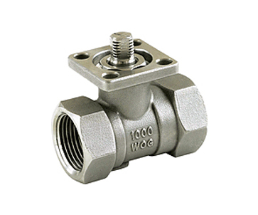 QSG1T-1 NPT/BSPT Threaded Ball Valve With Mounting Pad