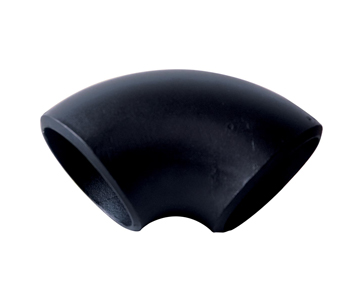 45° Elbow Black Paint Seamless Buttweld