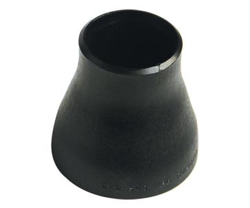 Concentric Reducer Black Paint Seamless Buttweld