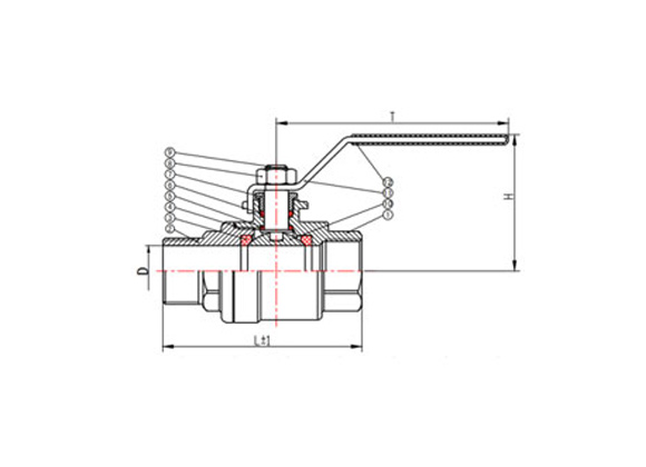 QSL2T-2 FULL BORE 2PCS Ball Valve