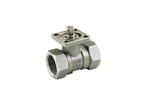 QSG1T-1 NPT/BSPT Threaded Ball Valve With Mounting Pad